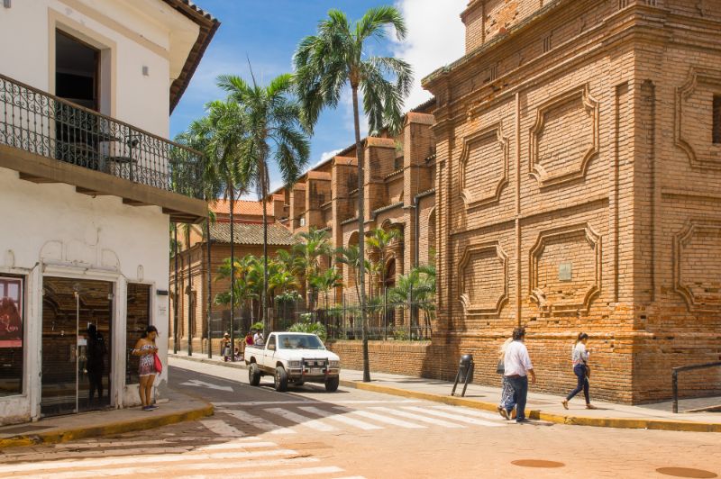 The Streets of Santa Cruz in Bolivia