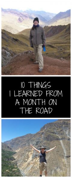 10 Things I Learned After a Month on the Road
