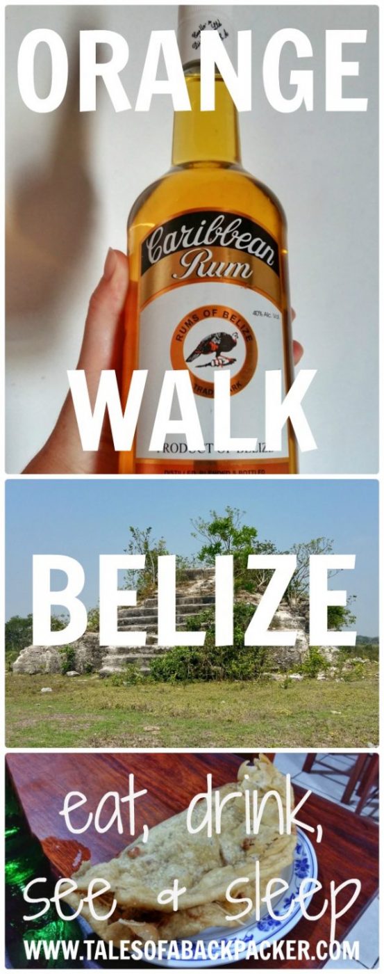 Orange Walk town in Belize is small but with plenty to do for a couple of days. Visit Lamanai, drink rum & eat delicious street food in Orange Walk Belize!