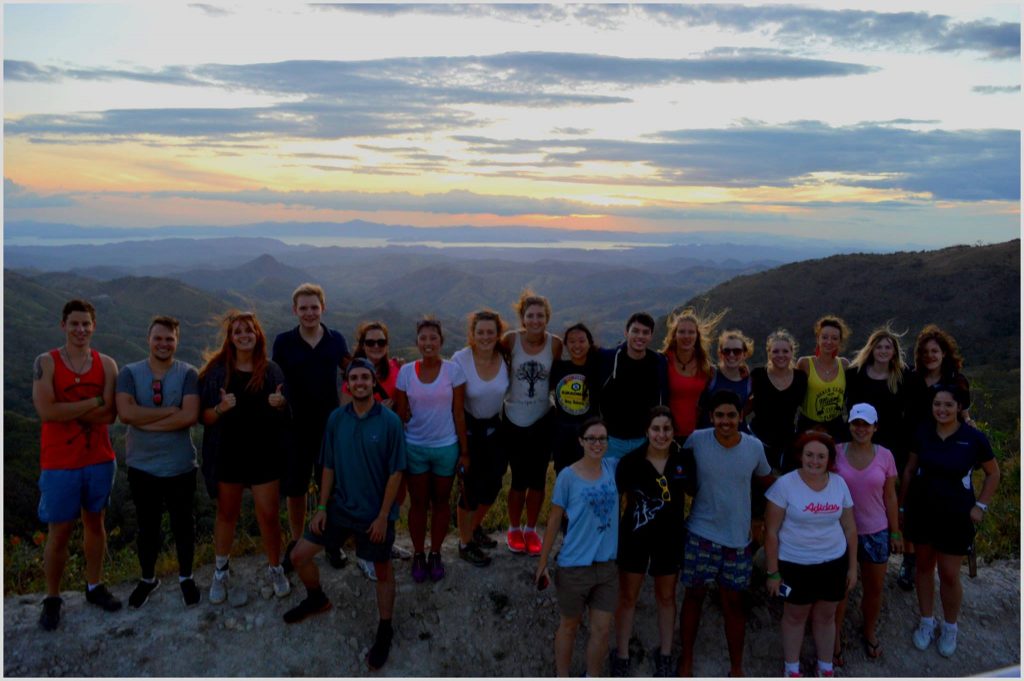 Group photo monteverde - Studying Spanish in Costa Rica