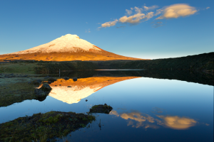 Beautiful Cotopaxi Volcano in Cotopaxi National Park Ecuador