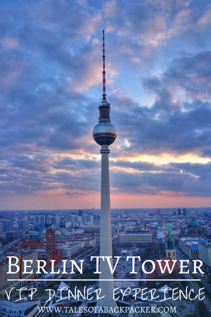 I’d already been to Berlin a couple of months before, but I came back to the city for the travel exhibition ITB Berlin. The last time I had just snapped a couple of photos of the tallest building in Berlin, the Berlin TV Tower or "Fernsehturm", and this time I was going to go up to the top and have dinner in their revolving restaurant! I was invited to experience the VIP dinner with Musement, and really enjoyed a special evening in the tower.