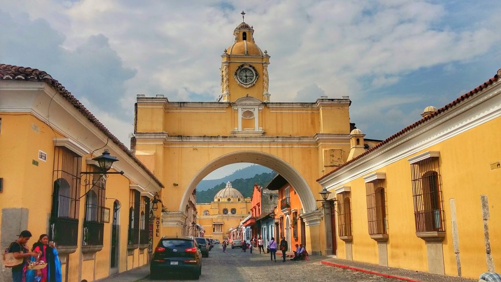 The Arch in Antigua - Backpacking Guatemala Guide