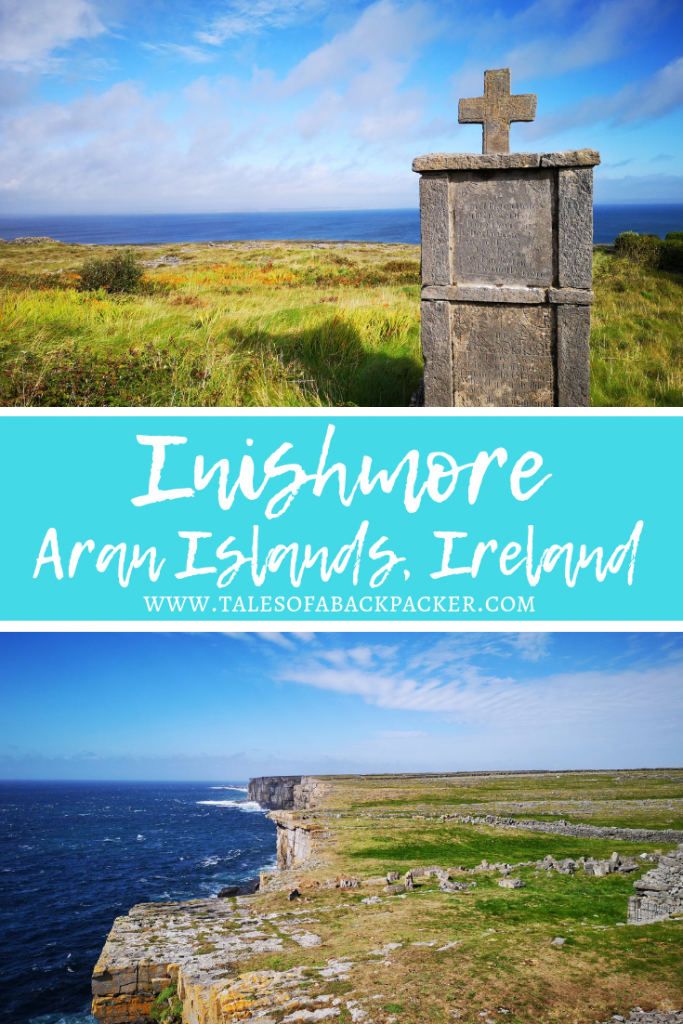 Inis Mór, or Inishmore, is the largest of the Aran Islands, a group of Islands off the Galway Coast in Ireland. Famous for their woolly Aran sweaters, I hadn’t realised just how beautiful Inishmore Island would be. I visited Inishmore on a day trip from Galway as part of my Shamrocker Adventures 5-day tour around Ireland, and Inishmore is well worth exploring, either by spending the night or by taking a day trip to the Aran Islands from Galway. Here is everything you need to arrange a fabulous trip to the Aran Islands. #Ireland #Europe #Backpacking #AranIslands #Inishmore #InisMor #Shamrocker