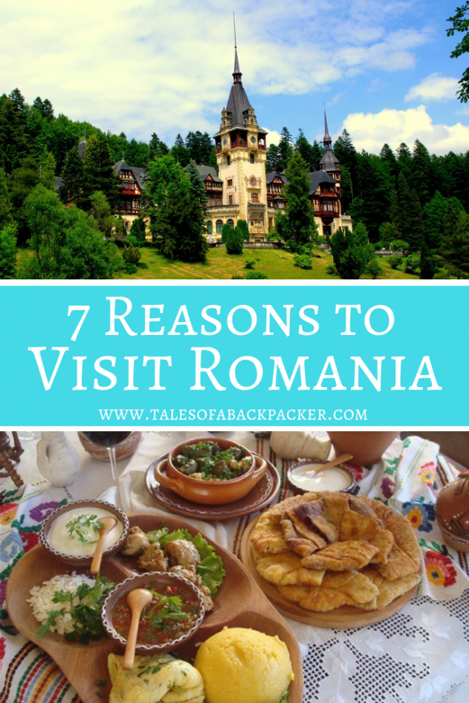 Are you thinking of visiting Romania? If not, you definitely should be! Marius from Romanian Friend shares 7 reasons to visit Romania, so get planning your trip asap! #Romania #RomanianFriend #RomanianFood #VisitRomania #WhyVisitRomania #Travel #Europe