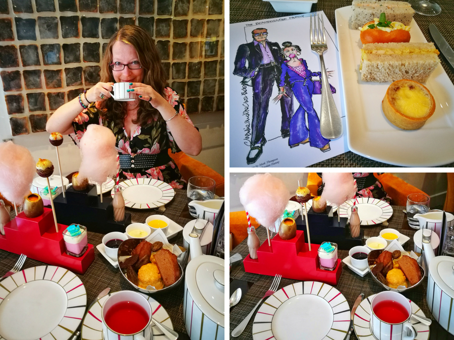 Charlie and the Chocolate Factory Afternoon Tea Composite