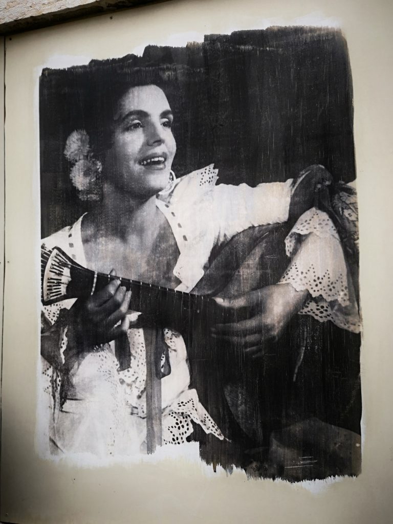The Queen of Fado - Street art in Mouraria