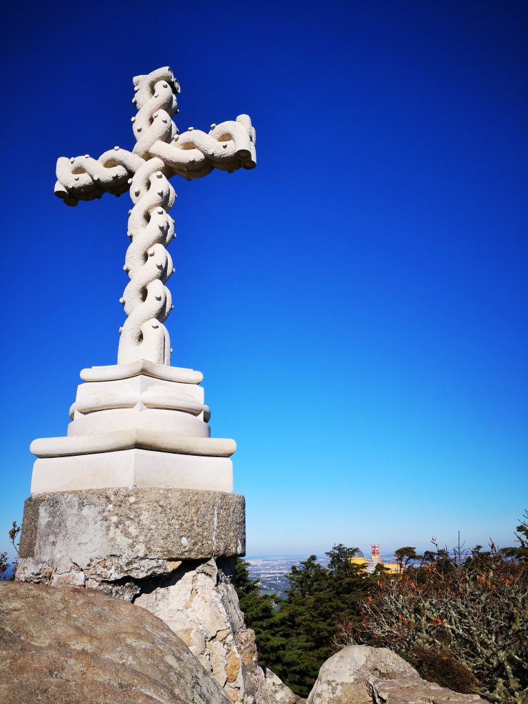 The Cruz Alta Viewpoint in Pena Palace Park