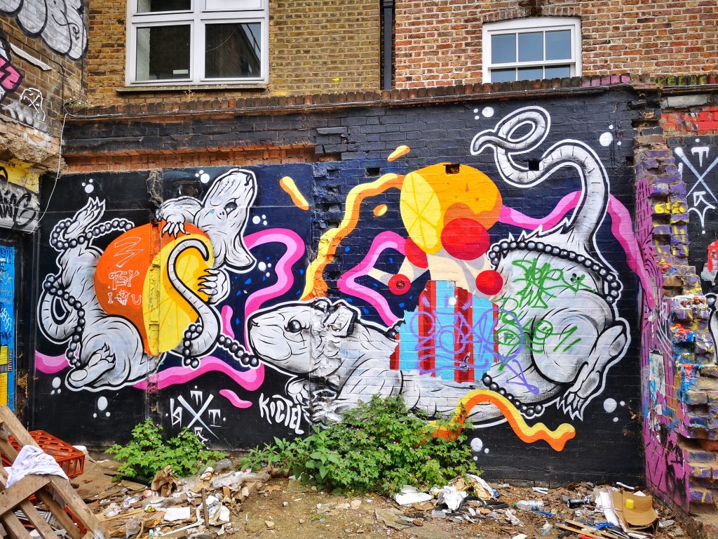 Bizarre Street Art in London