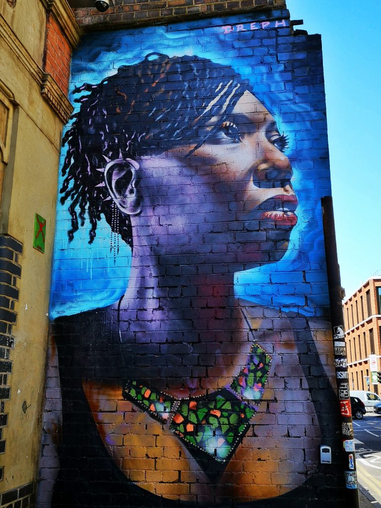 Street Art on Fashion Street in Shoreditch