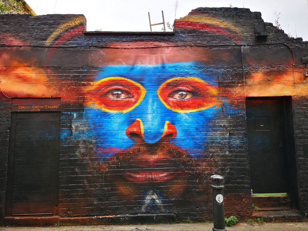 Striking Street Art on Brick Lane London