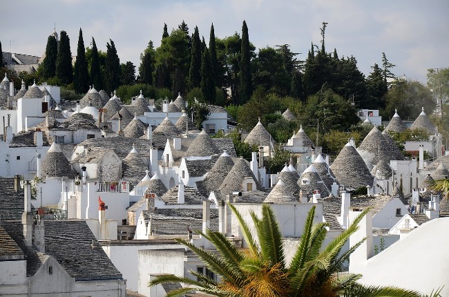 Alberobello in Puglia Italy