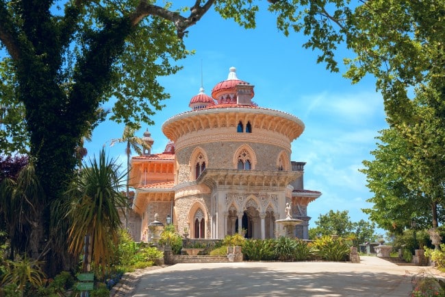 The Park and Palace of Monserrate in Sintra