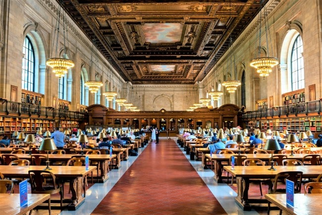 New York Public Library - Free things to do in NYC