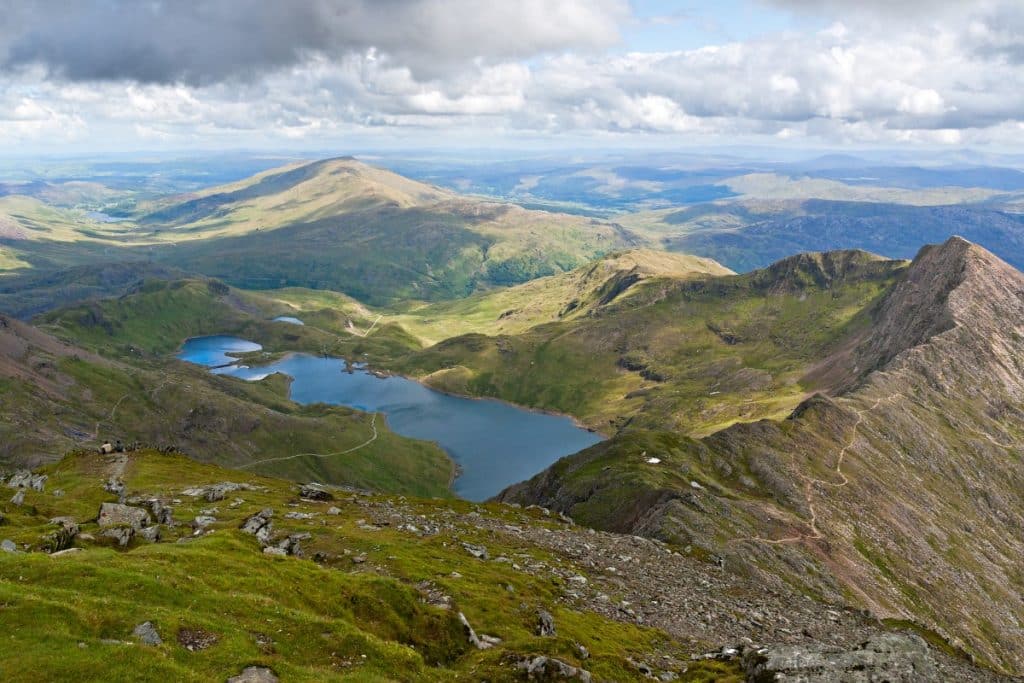 The Best Hikes in the UK - View from the Summit of Snowdon