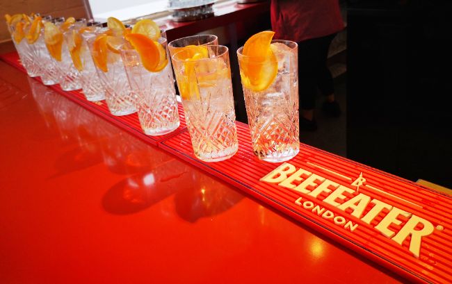 Lots of Gin and Tonics - a Tasty option for things to do in London