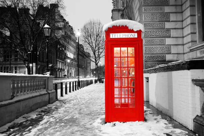 It Rarely Snows in London but its Still Best to Wrap up Warm