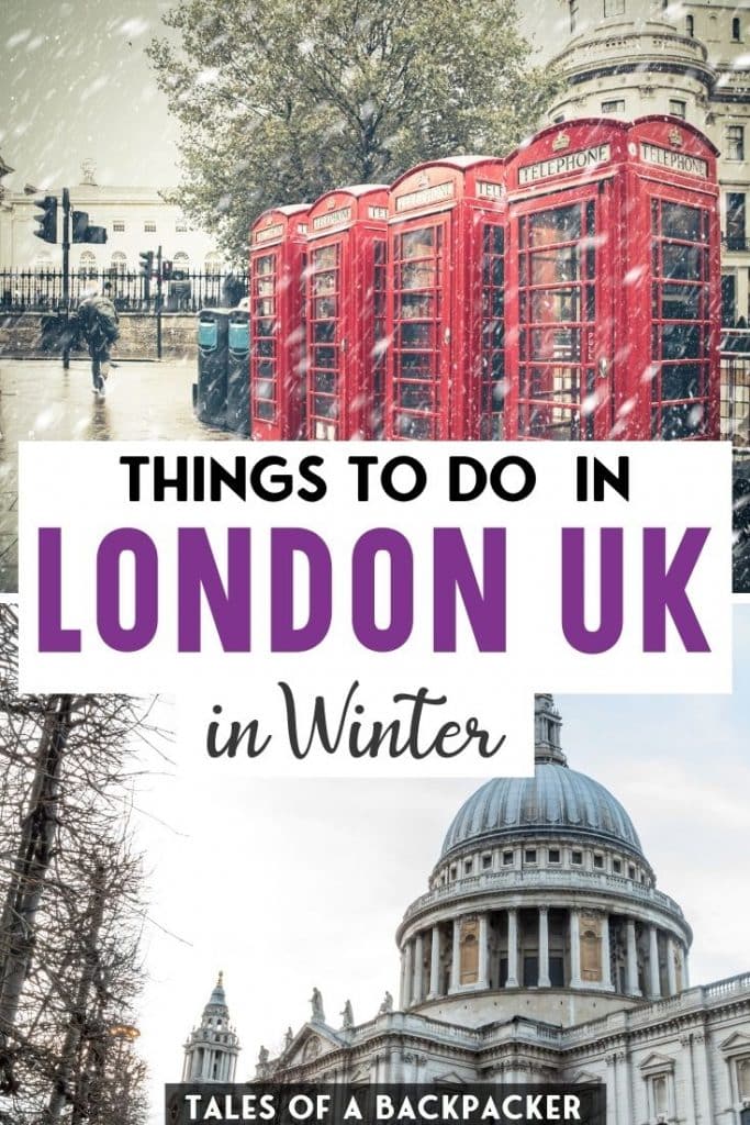 Things to do in London in Winter