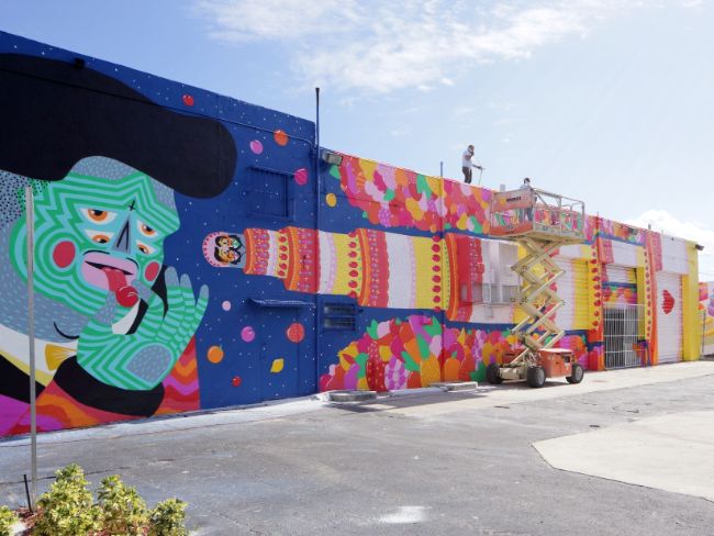 A Mural in Wynwood - Free Things to do in Miami
