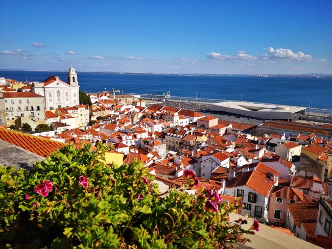 The View from Mirador de Santa Luzia