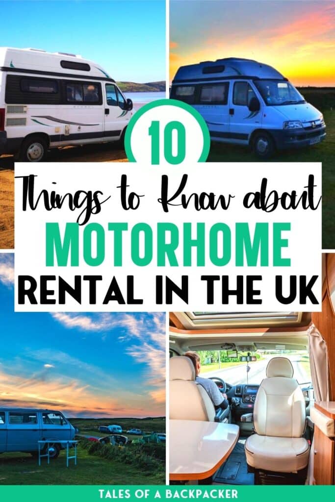 10 Things to Know About Motorhome Rental in the UK
