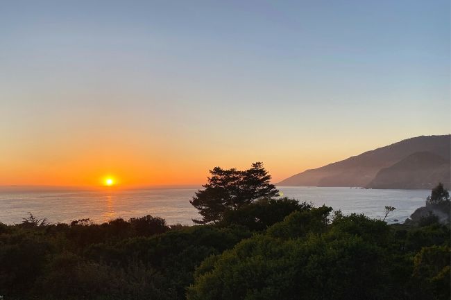 Big Sur Road Trip at Sunset