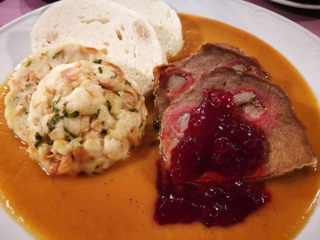 Svíčková na smetaně&nbsp;– Bohemian Style Beef Sirloin - Delicious Food in Prague