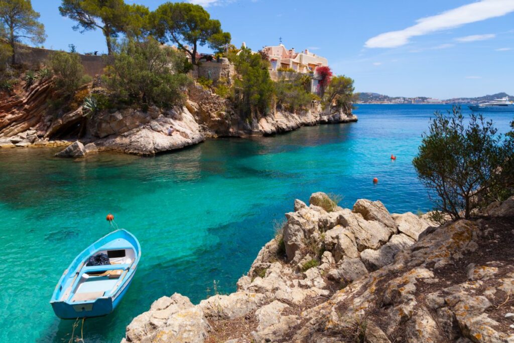 Cala Fornells View in Paguera, Majorca - The Best Places to Visit in Europe in Summer