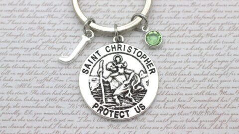 Image for St Christopher Keyring
