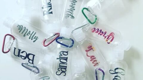 Image for Personalised Hand Sanitiser Bottle