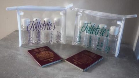Image for Personalised Travel Toiletries Set
