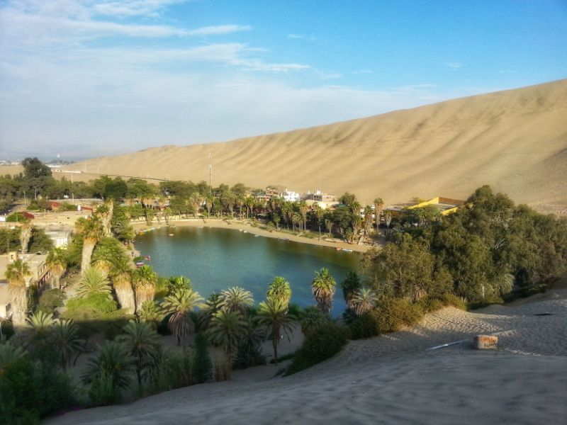 The Desert Oasis of Huacachina Peru