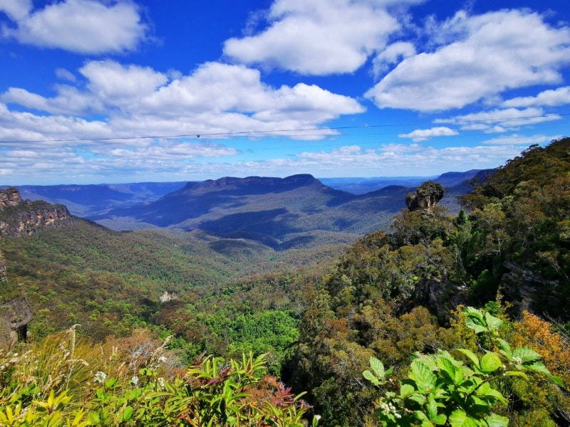 Mount Solitary in the Blue Mountains