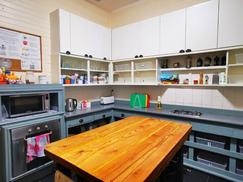 The Shared Kitchen at No 14 Lovel Street Katoomba