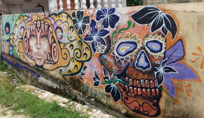 Street Art in Tulum - Tulum Solo Travel Guide