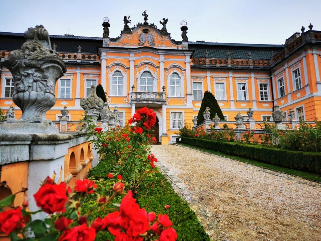 Beautiful Gardens at Zámek Nové Hrady Chateau - Czech Castles in East Bohemia
