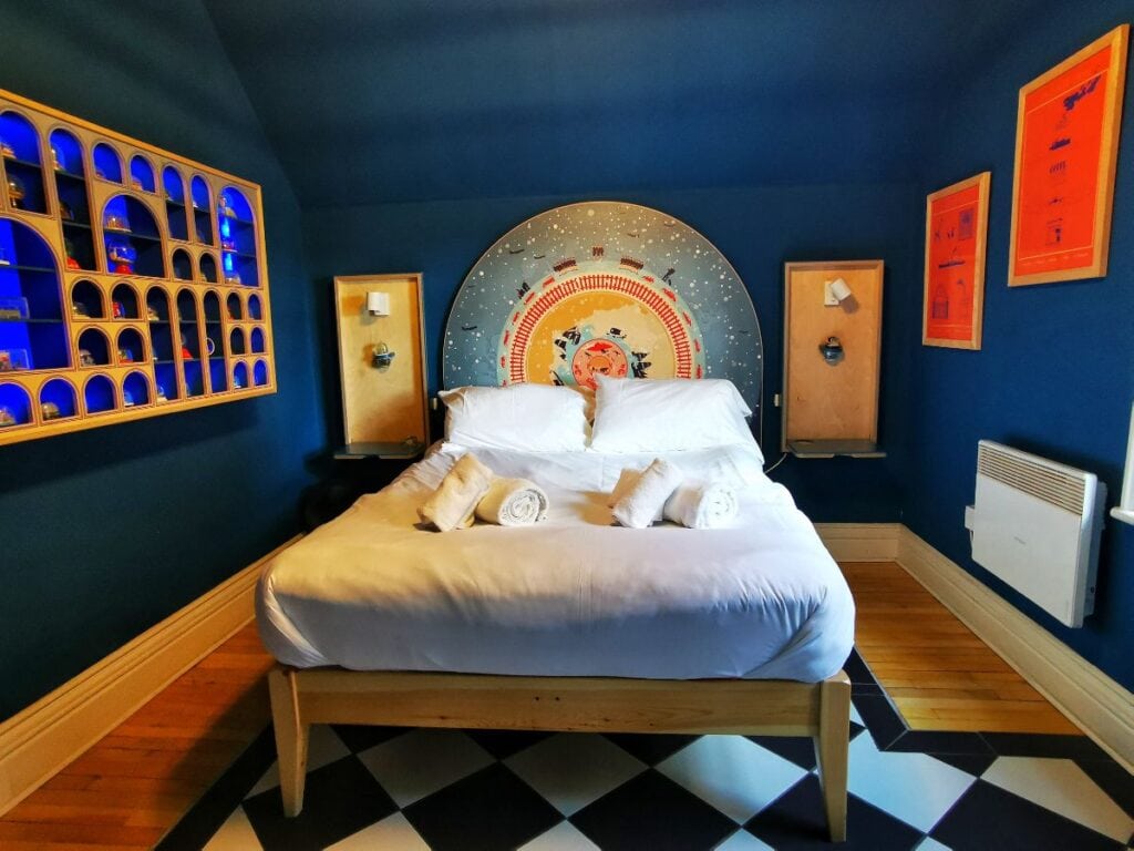 The Snowstorm Room - My Private Room at the Art Hostel Leeds