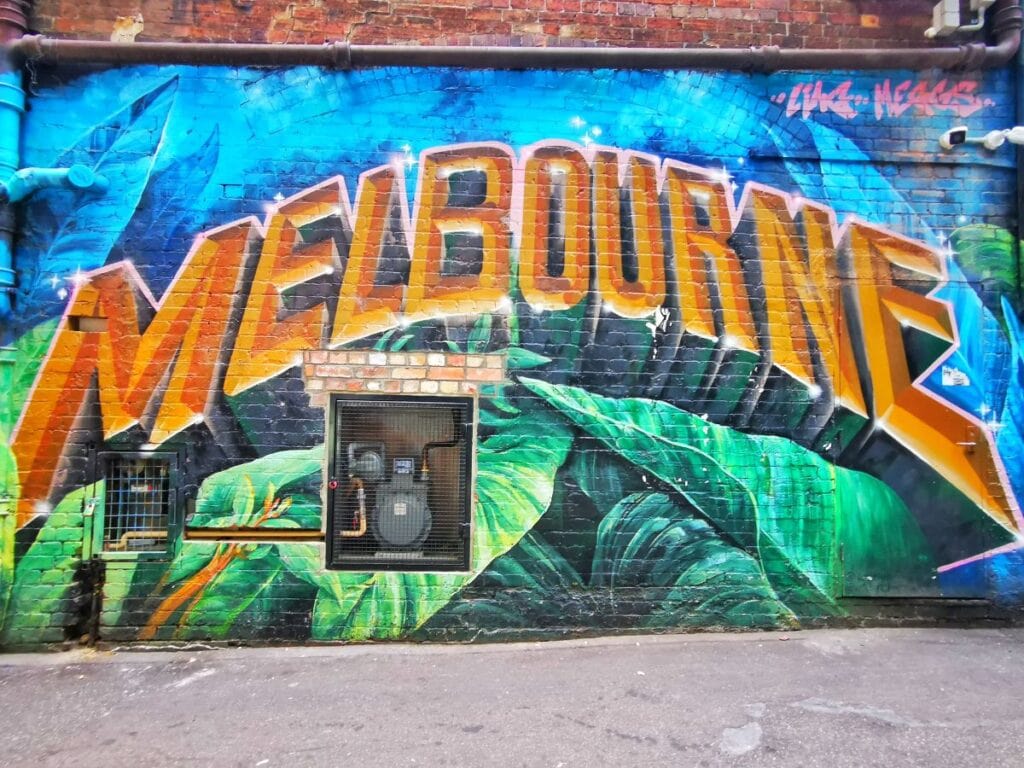 Melbourne Street Art - Free Things to do in Melbourne on a Budget