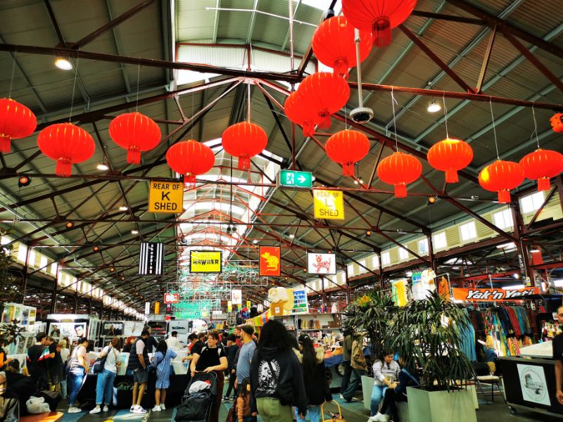 Queen Victoria Market in Melbourne