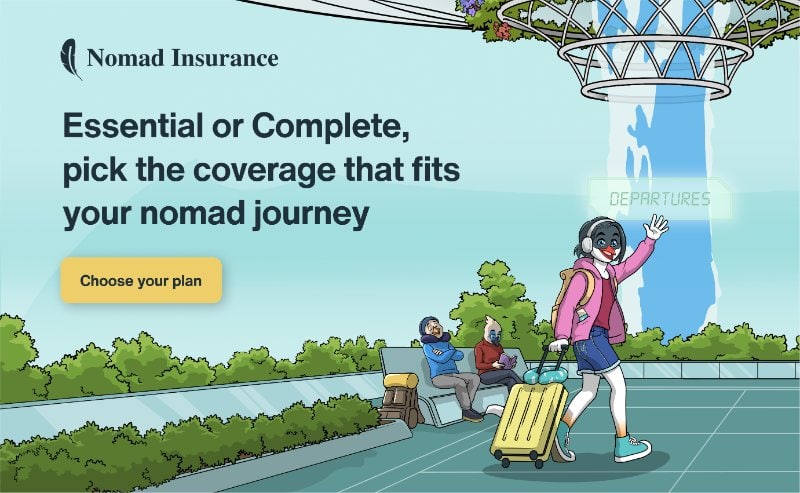 SafetyWing Nomad Insurance Banner